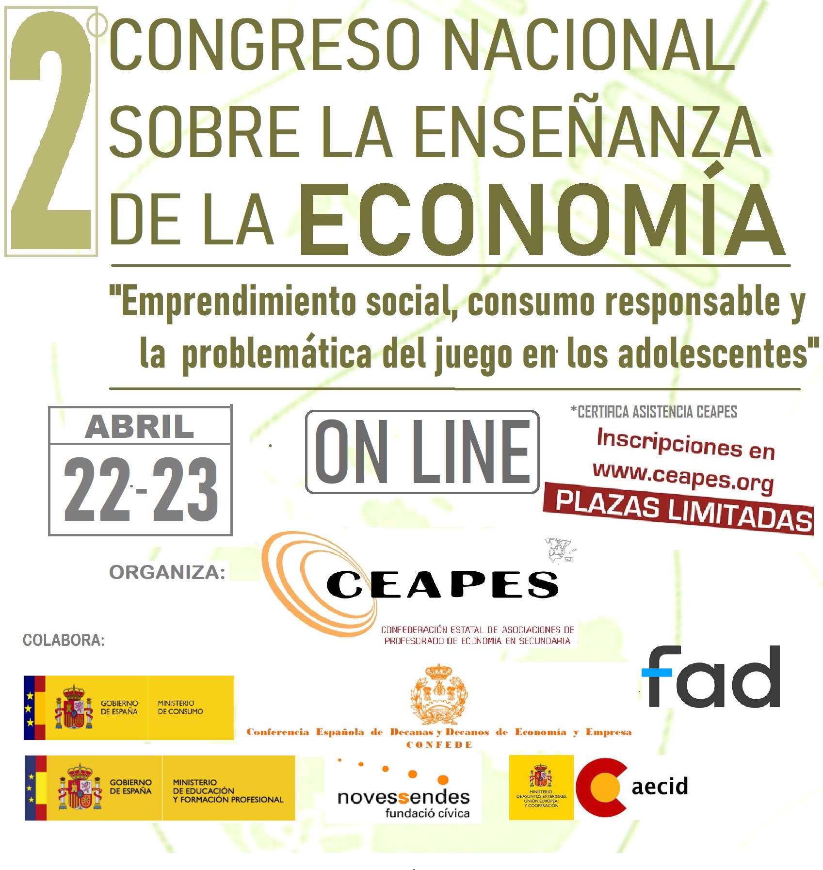 CARTEL II CONGRESO NACIONAL CEAPES