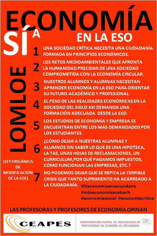 ECONOMIA SI EN LA ESO