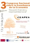 3 Congreso Nacional  sobre la Enseñanza de la Economía - 13 y 14 de junio -  ON LINE