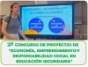 GANADORES DEL 2º CONCURSO DE ECONOMÍA, EMPRENDIMIENTO Y RESPONSABILIDAD SOCIAL : IES SAAVEDRA DE MURCIA