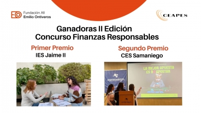 GANADORAS DEL 2º CONCURSO DE FINANZAS RESPONSABLES - FUNDACIÓN AFI