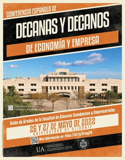 Asamblea de la Confederación Española de Decanas y Decanos de Economía y Empresa - 26 y 27 de mayo 2022 - Alicante